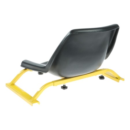 Universal seat transverse extrusion, with a plastic seat with a back-2