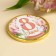 Chocolate medal with the sticker "March 8", 25 g.