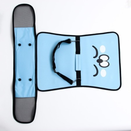 Bag - Carriage for animals "Sleepy dog", frame, size m, 40 x 21 x 27 cm, blue-6
