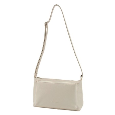 Cross-Bodi bag, lightning department, beige color 20x30x8cm