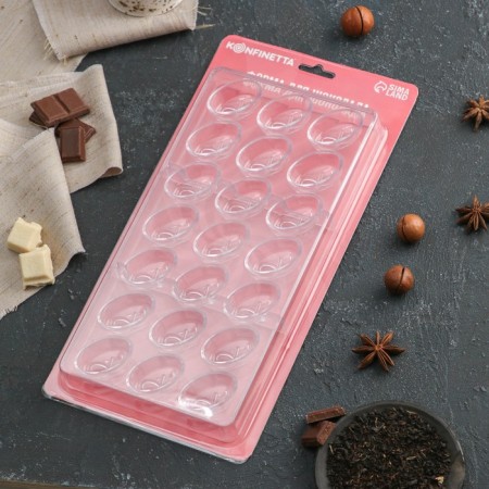 Konfinetta Chocolate Form "Infinity", 27.5 × 17.5 × 2.5 cm, 21 cells (3.5 × 2 × 1.2 cm)-3
