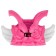 Vest for swimming "Angel", 40 x 50 cm, pink color
