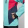 Ski jacket women's winter, size 42, turquoise color