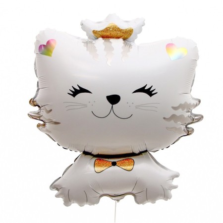 Foil ball 28 "Cat with a bow"
