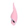 Multifunctional stimulator Flovetta byfa Dahlia, silicone, pink color, 14 cm