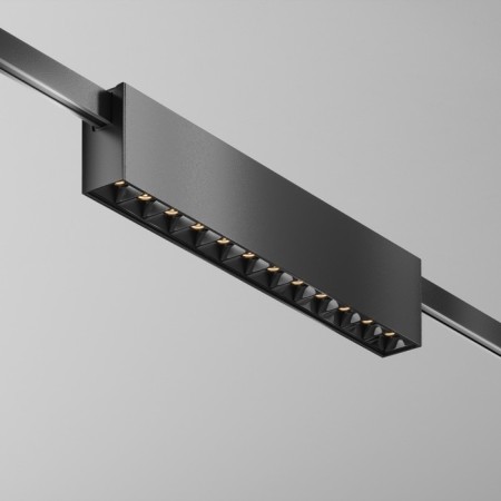 Technical TR150-1-12W3K-M-B POINTS track lamp, 232x24x48.5 mm, LED, 12W, 580LM, 3000K, black color black-3