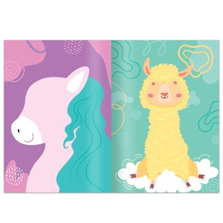 A book with stickers "Penfaes and cuties. Create your cutie ", 12 pp., 68 stickers-1
