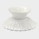 Take for desserts Porcelain Magistro "Flower", D = 21.5 cm