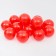 Balls for a dry pool with a pattern, ball diameter 7.5 cm, set 500 pieces, red color