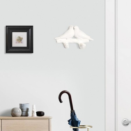 Nast-light decor "Doves", 10.5 x 7 cm, white-1