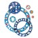 Spirograph "New Year's mood"
