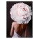 Picture on canvas "White Peony" 50x70 cm