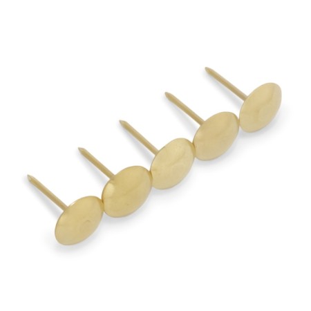 Tundra nails, decorative, 10x18.5 mm, gold, 50 pcs-12