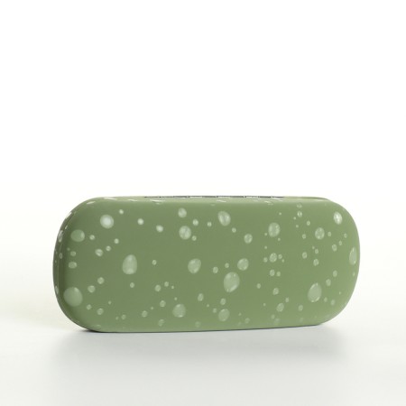 Case for glasses on the cracker, green color-1