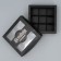 Box for sweets, confectionery packaging, 9 cells, “real”, 14.7 x 14.7 x 3.5 cm