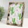 Photo frame Plastic 13x18 cm "Marmoter with a gold frame" 15x20 cm