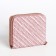 Children's wallet with a zipper, pink color