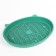 Toilet with a mesh "Kisa", 37 x 27 x 4 cm, green
