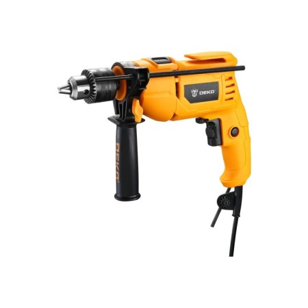 Drill drill DEKO DKID600W, network, case, set of tools 92 items, 48,000 beats/min