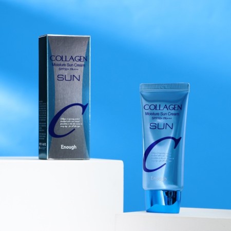 Moisturizing sunscreen with collagen Enough Collagen Moisture Sun Cream SPF50+PA +++, 50 ml