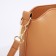 Cross-Bodi Bag on a zipper, beige color