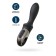 Unrealistic vibrator Satiffyer Heat Climax, 20.5 cm, silicone, black color