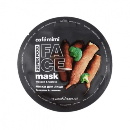 Café Mimi face mask "Broccoli & Tapioka", 10 ml