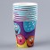 A single -single -paper glass "Smiles", 250ml