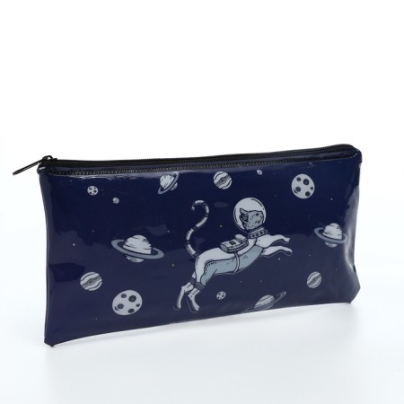 Lightning cosmetic bag, blue color