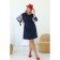 Women's dress, size 56, blue color