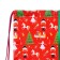 New Year. Bag for sweets 290 x 340 mm "Gift with a bow" (soft polyester density 210d)