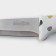 Knife for vegetables of the kitchen shade Sparkle, blade 9 cm, white color