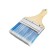 Brush flat MTX 83074, artificial bristles, wooden pen, 4 "
