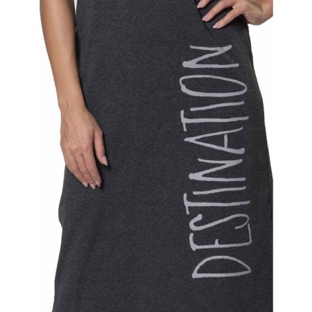 Female dress, size 48, color anthracite, dark gray-4