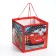 Gift package with a wide bottom, 30x30x30 cm, cars