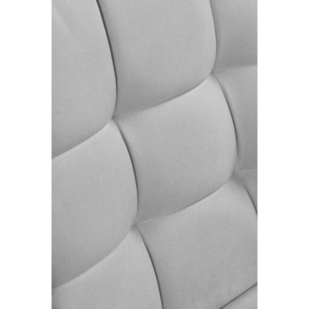 Computer chair Chester Metal/velor, white/gray 49x60x84 cm-7
