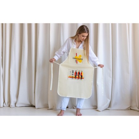 Apron for the artist "Gori idea", waterproof 85x65cm-1