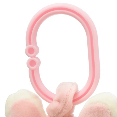 Suspension with vibration "Sweet bunny", a tear, on a crib, stroller, crumb I-9