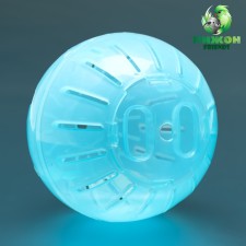 A ball for rodents 10 cm, blue