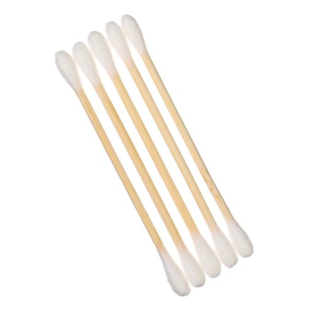 Cotton sticks in the tube 100 pcs., Tip - classic, cotton/bamboo (stick)-4