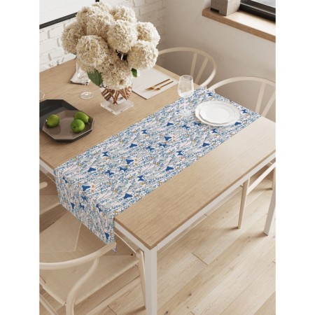 Path on the table "Field of butterflies", Oxford, size 40x145 cm