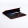 Women's wallet on magnet, red color