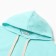 Sweatshirt for girls pile, mint color, height 128