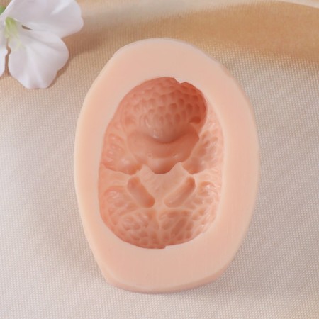 Silicone Mold "Hedgehog on the Back" (Presid. 6.5x4.5x3.5 cm)-1