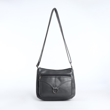 Women's bag with lightning, gray color
