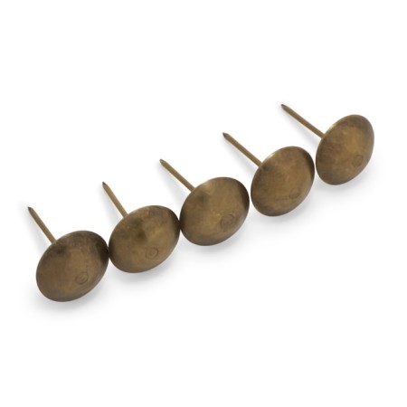 Tundra nails, decorative, 25x39 mm, bronze, 100 pcs-11