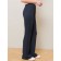 Female trousers, size 42, dark blue color