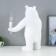 Bear 1x40W desktop E14 white 30x30x41cm