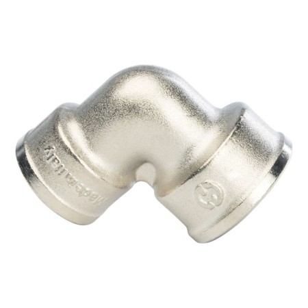 STOUT SFT-0014-000134, 1 "-3/4, internal/internal thread, nickelled brass-3