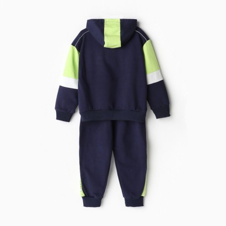 Kids' costume (sweatshirt/pants), dark blue color, height 86-92cm-6